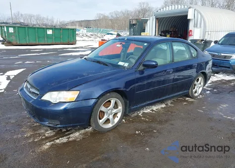 2006 Subaru Legacy 2.5I z USA, uszkodzony, nr VIN 4S3BL626367215893